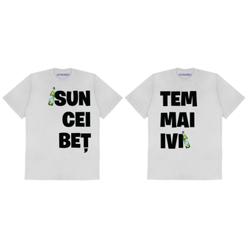 Set 2 Tricouri "Cei mai betivi"