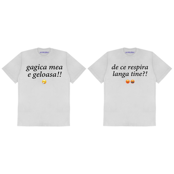 Set 2 Tricouri "Gelozie"